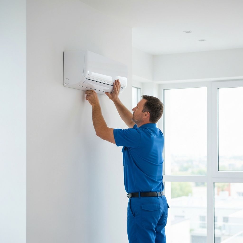 Air conditioning installation